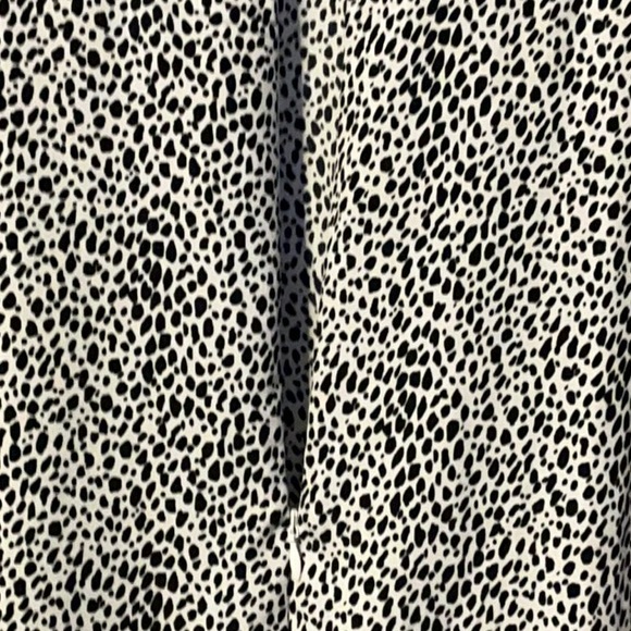 MISSGUIDED Flutter Sleeve Dalmatian Print Midi Dress, Size 14; NWT - Picture 14 of 16